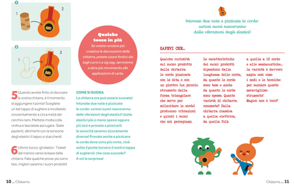 Ricicla e suona. 14 strumenti musicali da costruire con materiali riciclati