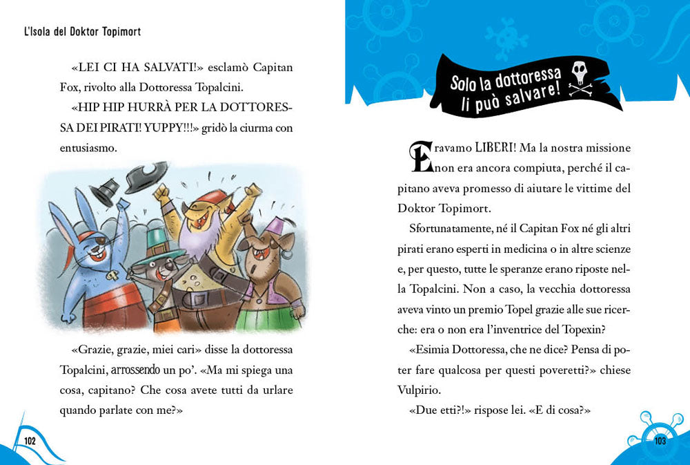 Capitan Fox - L'Isola del Doktor Topimort