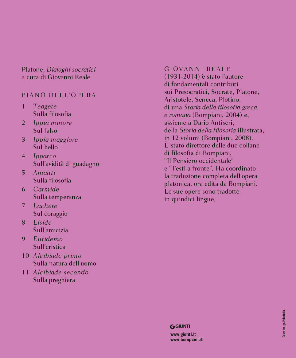 Carmide. Sulla temperanza. Testo greco a fronte