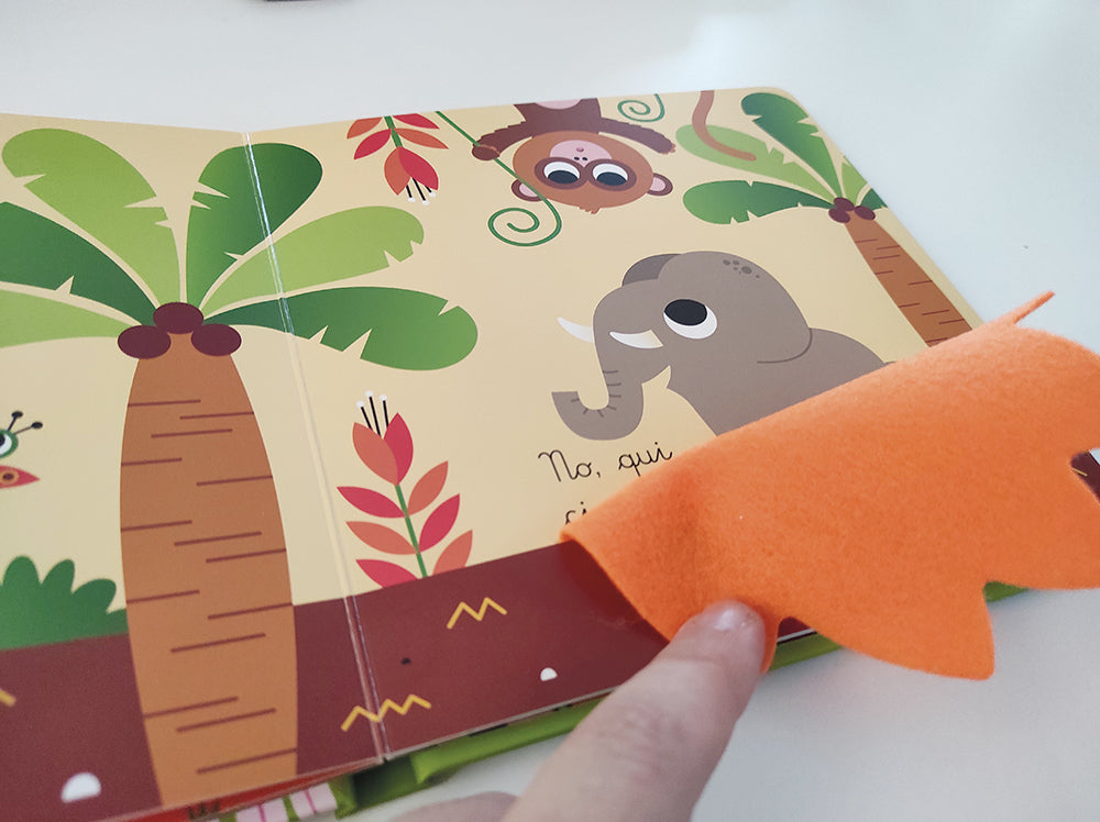 Sei qui mamma scimmia?