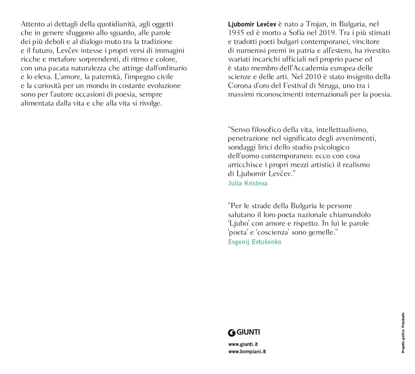 I passi dell'ombra. Testo bulgaro a fronte