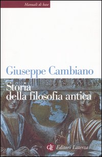 Storia della filosofia antica.