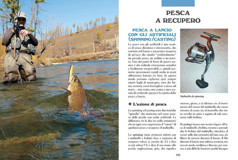 Pesca in mare e acqua dolce. Manuale completo