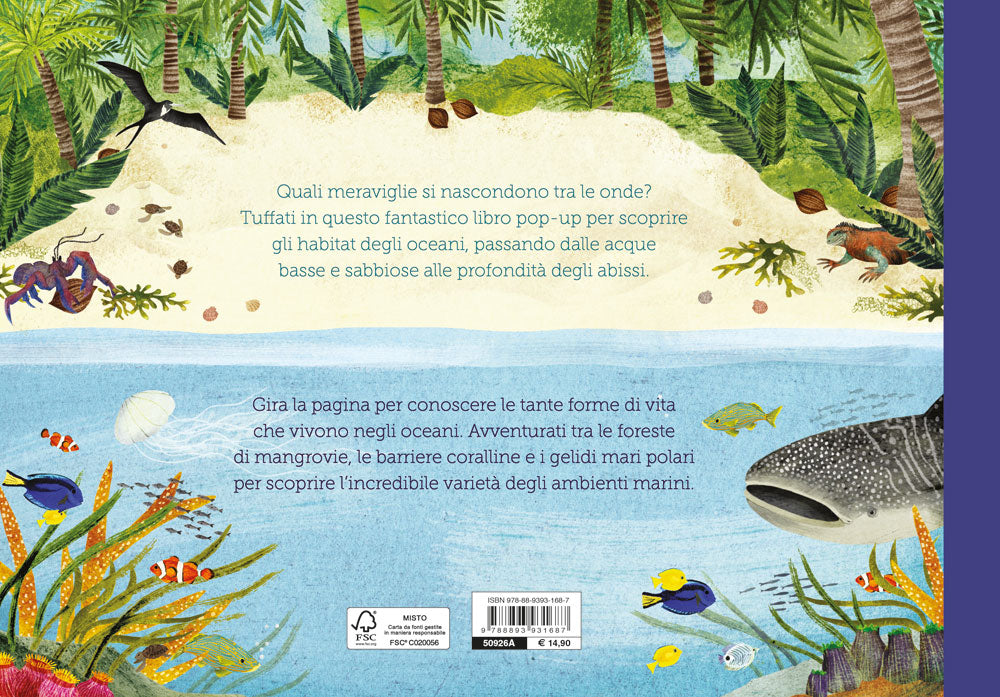 Sopra e sotto – Mari e oceani. Solleva le alette e scopri gli habitat marini