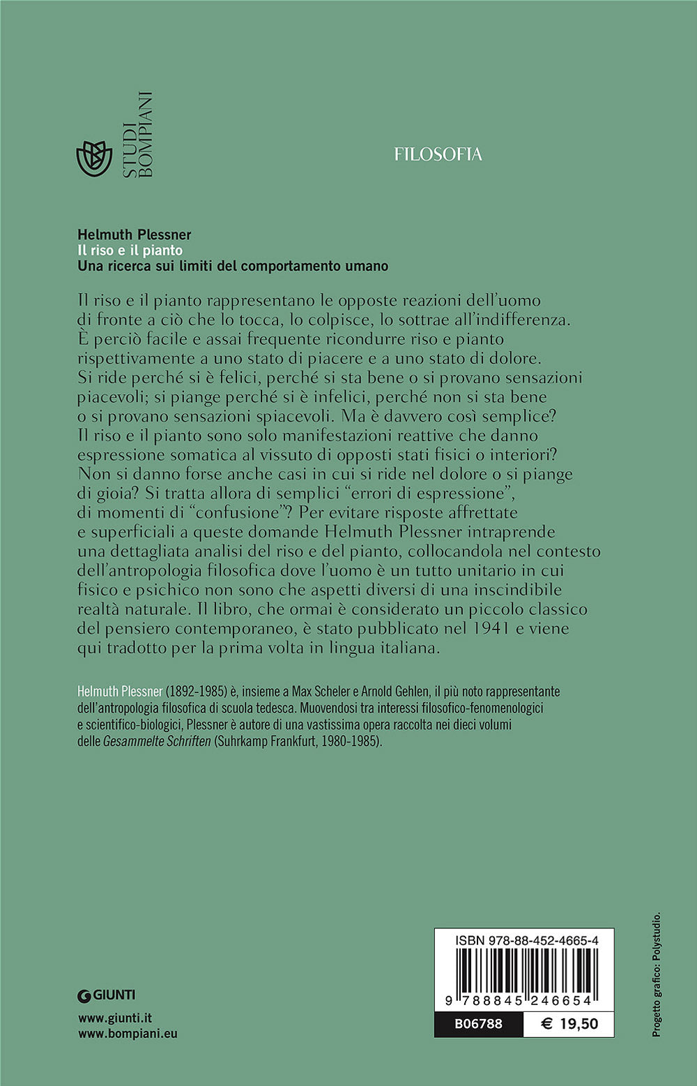 Il riso e il pianto. Una ricerca sui limiti del comportamento umano