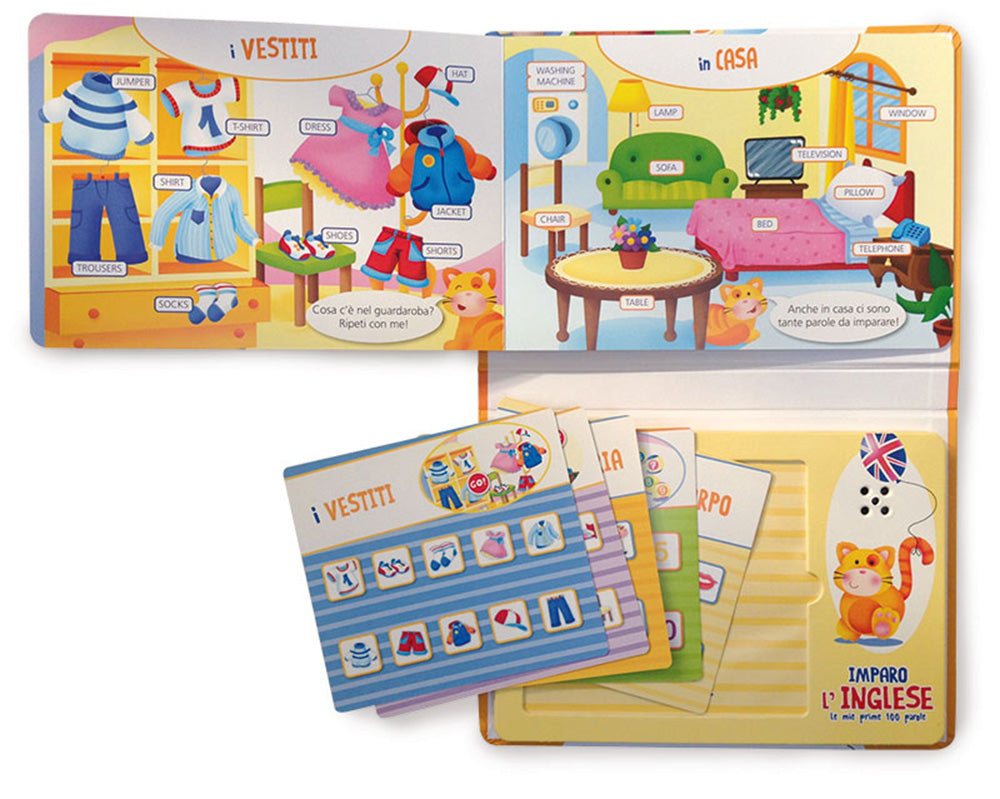 Imparo l'inglese. Le mie prime 100 parole - Ascolta le parole e ripetile con la pronuncia corretta