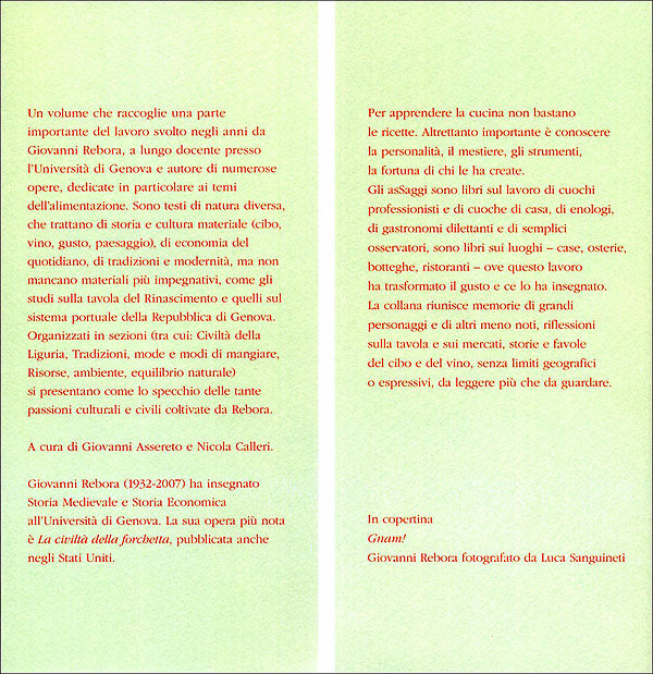 Tagli scelti. Scritti di cultura materiale e gusto mediterraneo