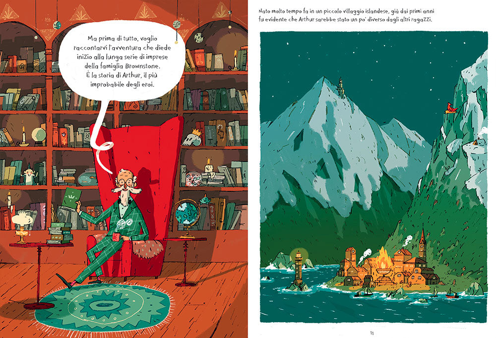 Arthur e la fune d’oro . Le avventure mitologiche della famiglia Brownstone