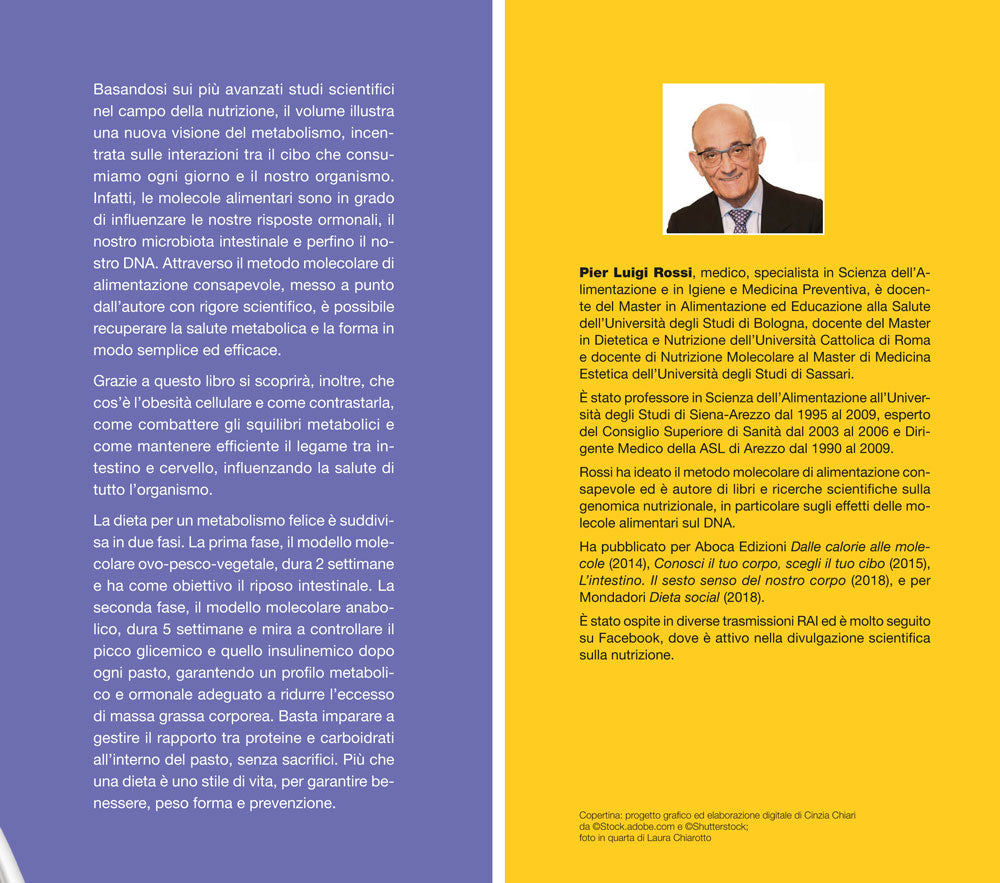 Metabolismo felice con il metodo molecolare. Recuperare e mantenere la salute metabolica e il peso forma