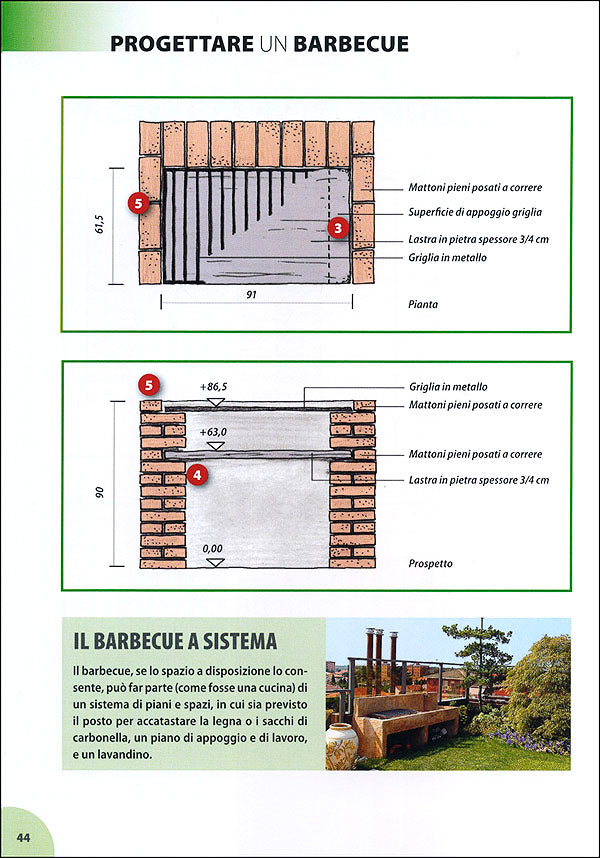 Bricolage in giardino. Attrezzature e materiali. Nozioni di base. Vialetti, fioriere e pergolati. Interventi e progetti.