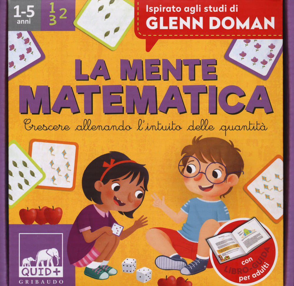 La mente matematica. Crescere allenando l'intuito delle quantità. Ispirato agli studi di Glenn Doman. Ediz. a colori. Con 50 carte. Con 10 puzzle.