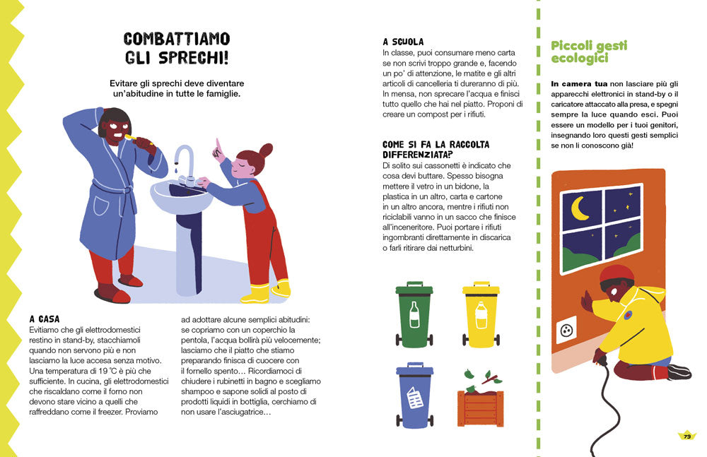 Clima salviamo il pianeta!. manuale del giova ecologista