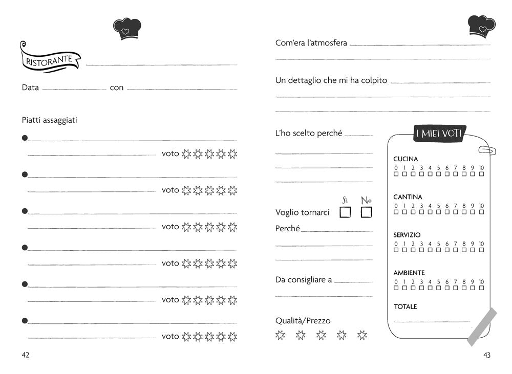 Restaurant Lover. Planner. Ristoranti - Ricette - Consigli
