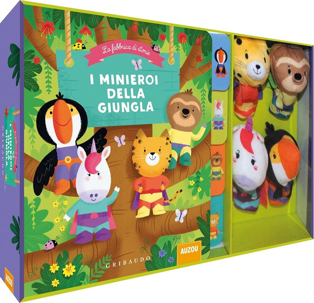 I minieroi della giungla. La fabbrica di storie. Ediz. a colori. Con 4 gadget.