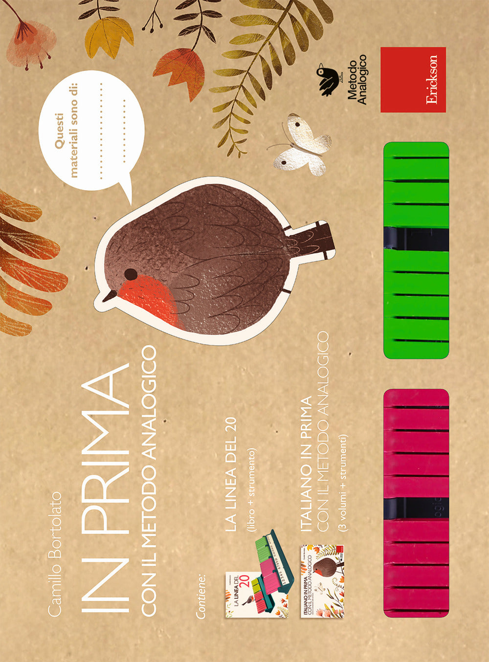 In prima con il metodo analogico. Kit. Con strumento.