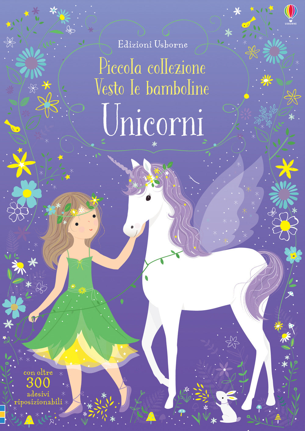 Unicorni. Piccola collezione Vesto le bamboline. Con adesivi. Ediz. a colori.