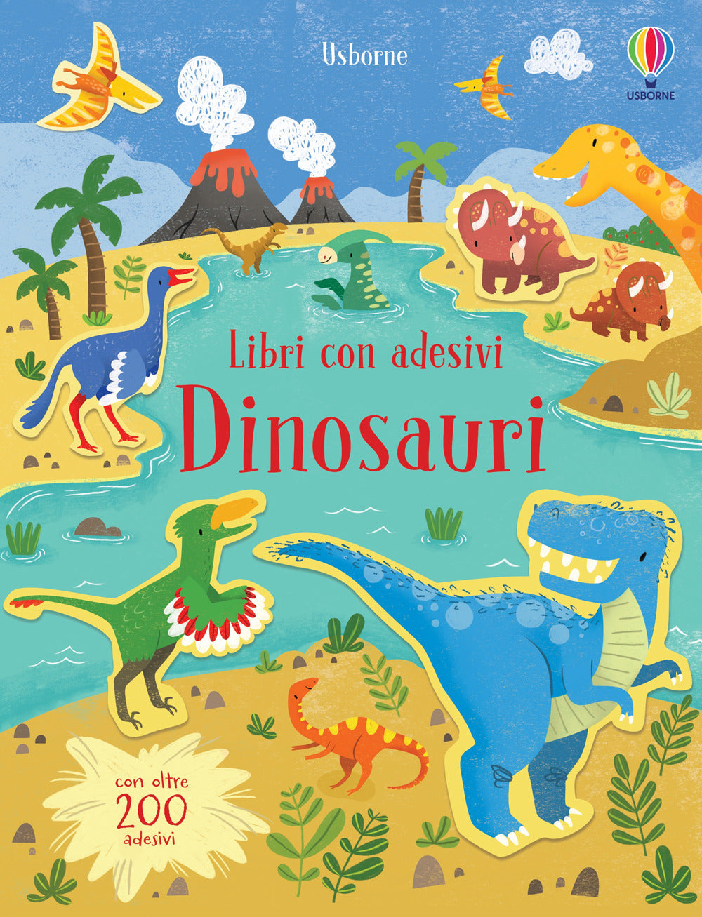 Dinosauri. Con adesivi. Ediz. a colori.