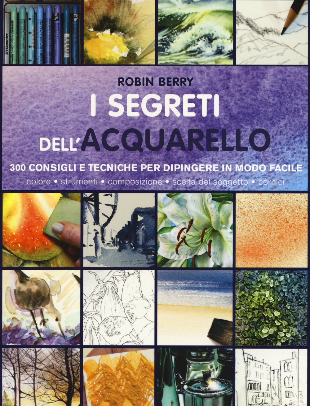 I segreti dell'acquarello. 300 consigli e tecniche per dipingere in modo facile. Ediz. a colori.