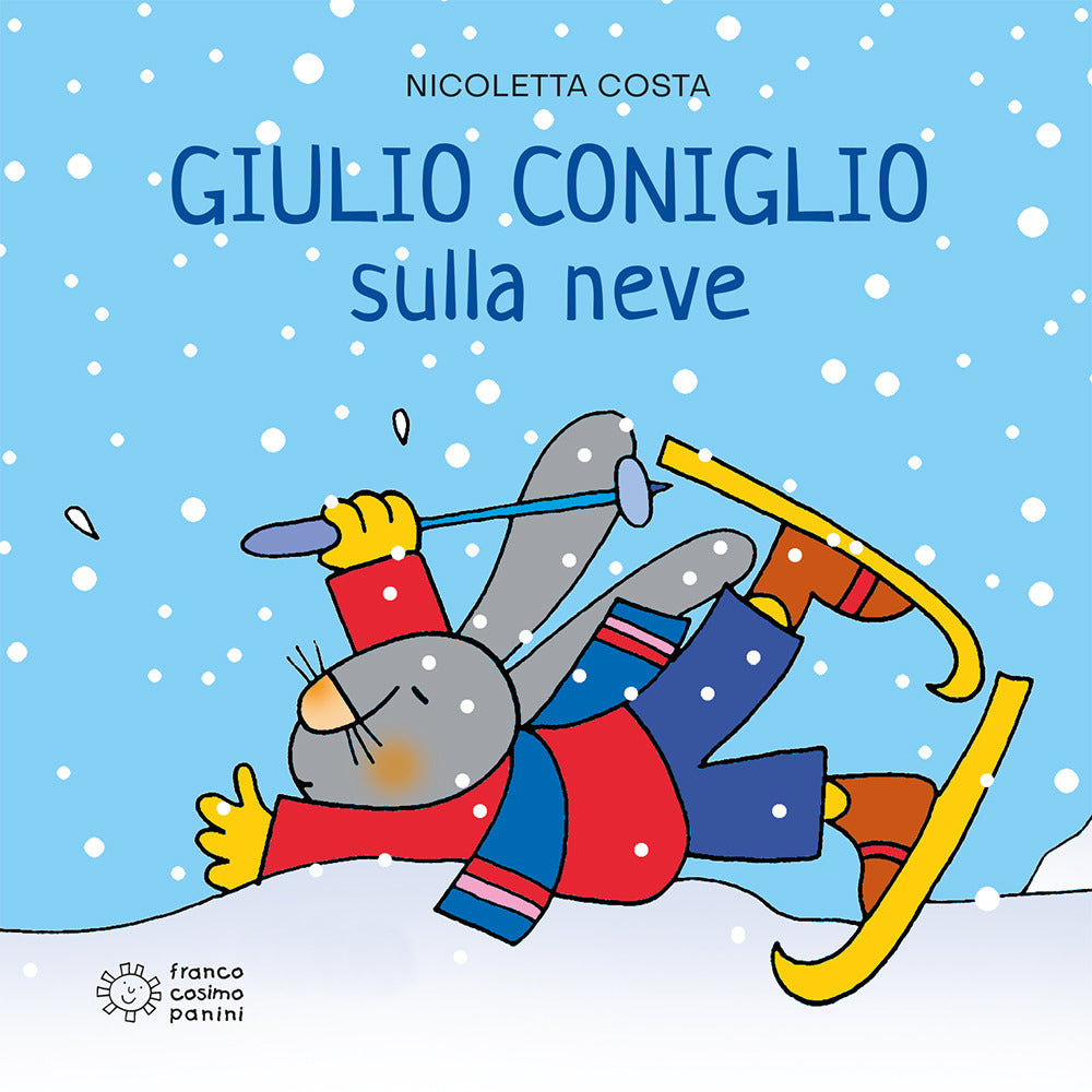 Giulio Coniglio va sulla neve.