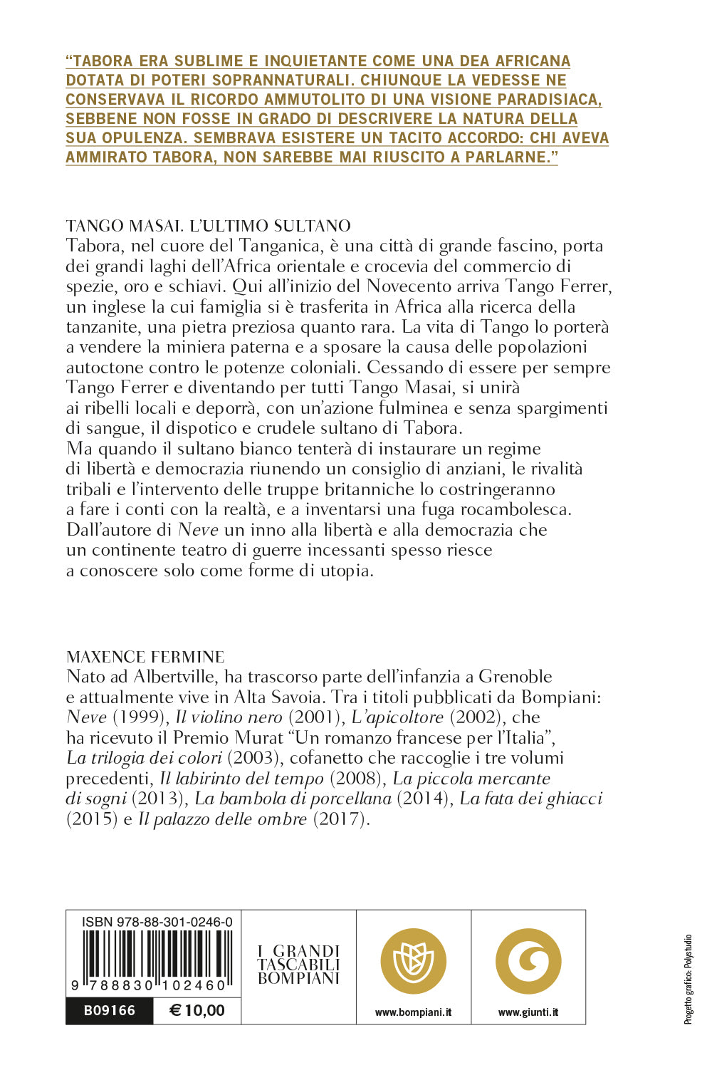 Tango Masai. L'ultimo sultano