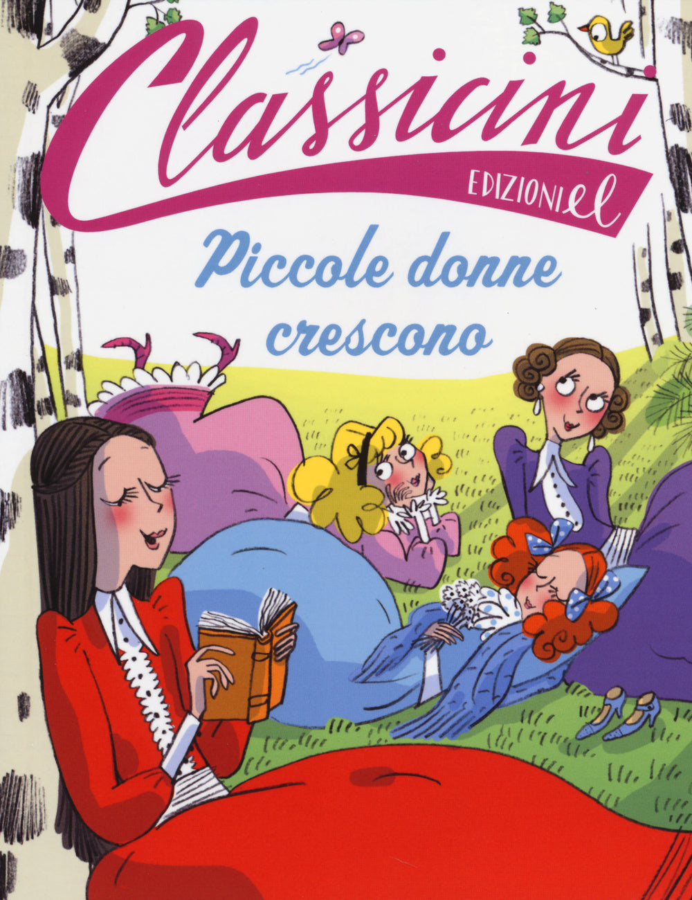 Piccole donne crescono da Louisa May Alcott. Classicini. Ediz. illustrata.