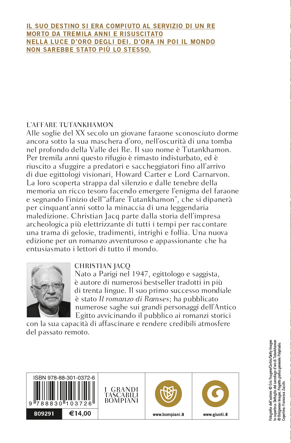 L'affare Tutankhamon. Mezzo secolo di drammi e passioni