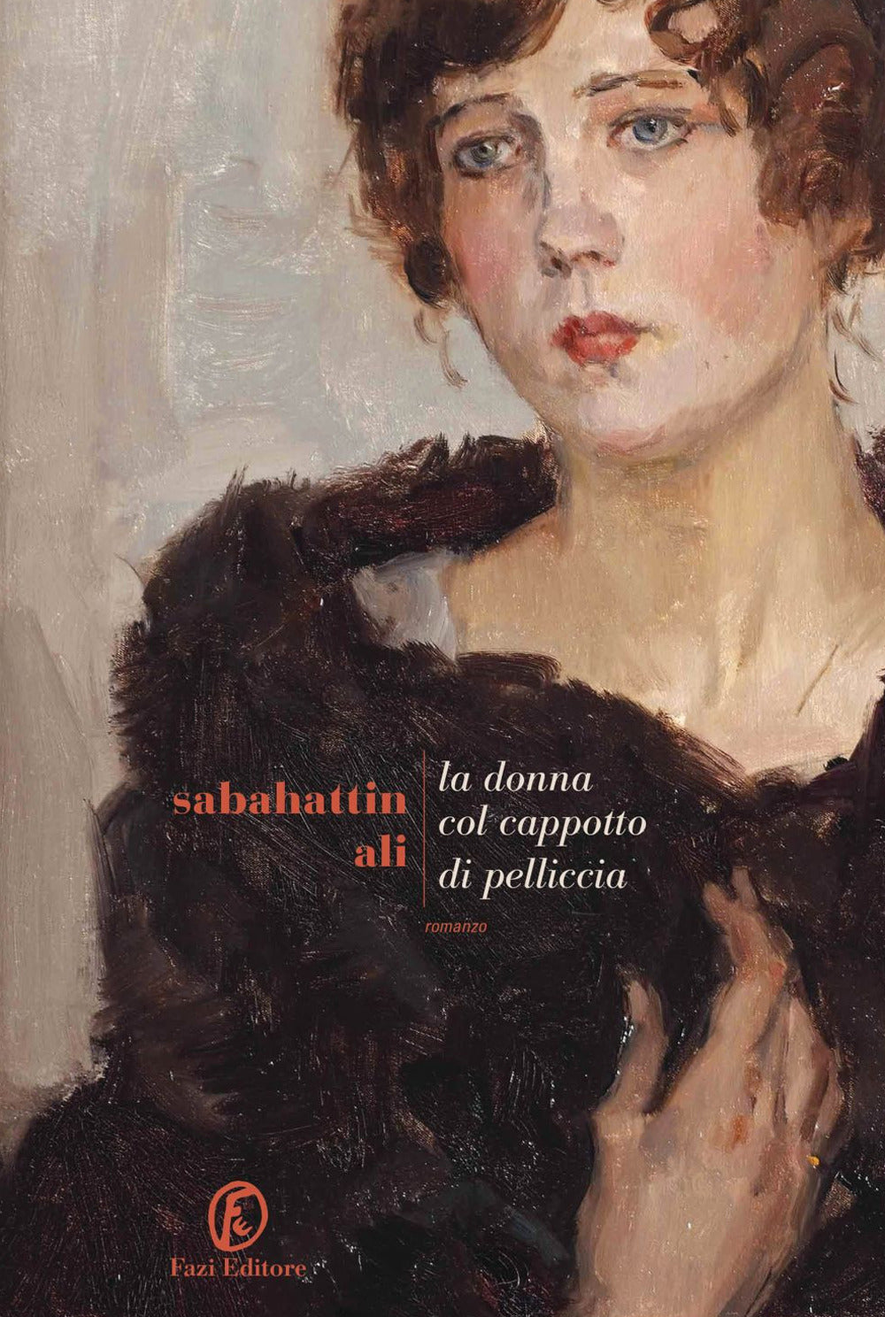 Madonna col cappotto di pelliccia.