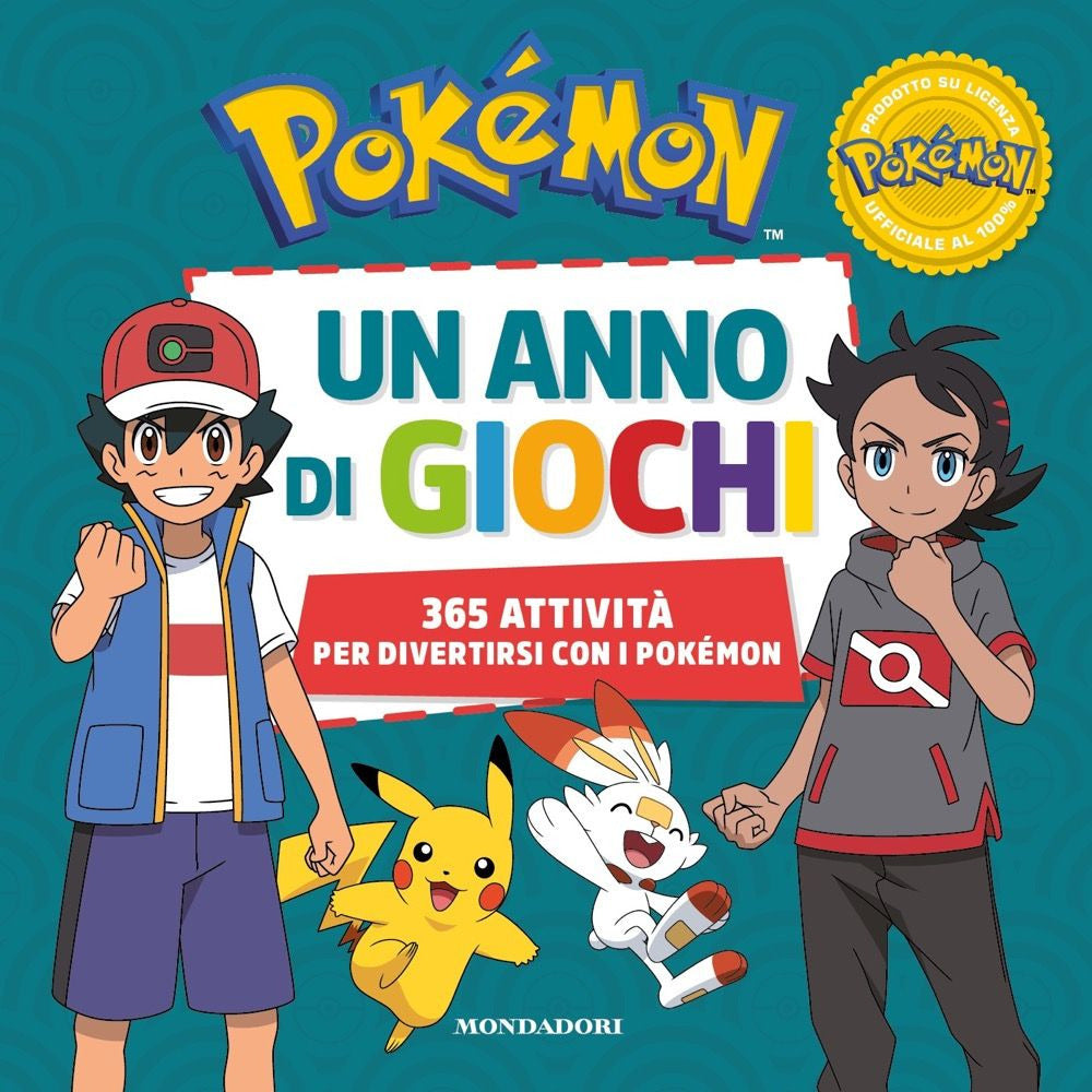Pokémon. Un anno di giochi. 365 attività per divertirsi con i Pokémon. Ediz. a colori