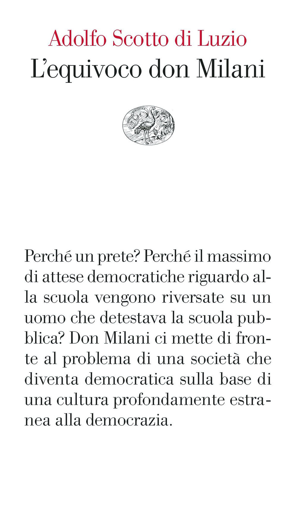 L'equivoco don Milani