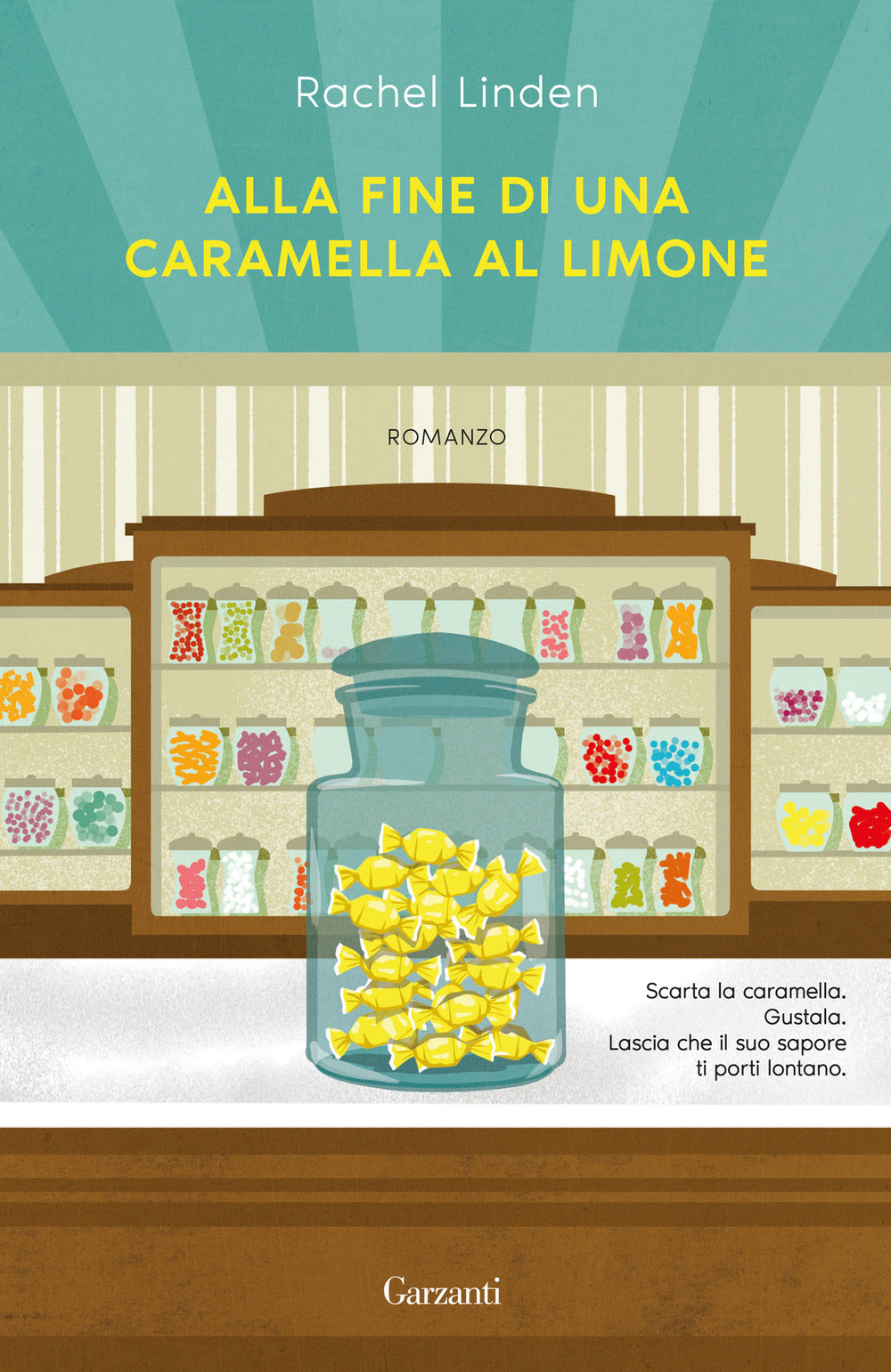 Alla fine di una caramella al limone.
