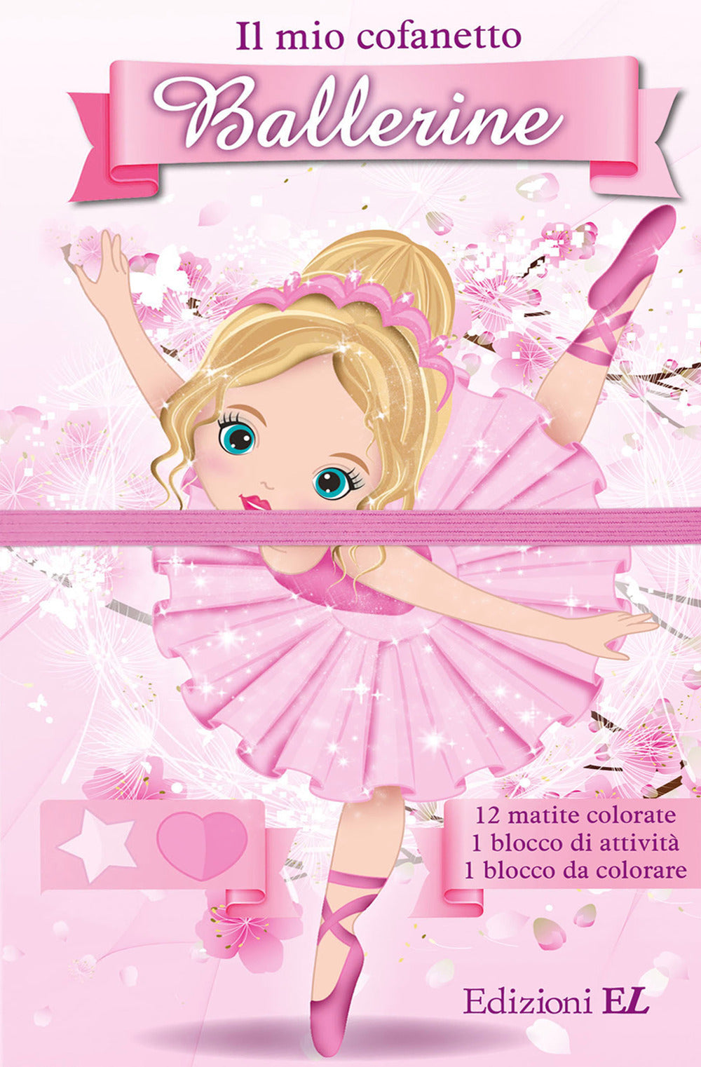 Il mio cofanetto. Ballerine. Ediz. illustrata. Con 12 matite colorate