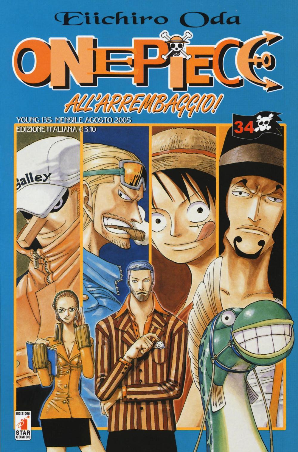 One piece. Vol. 34.