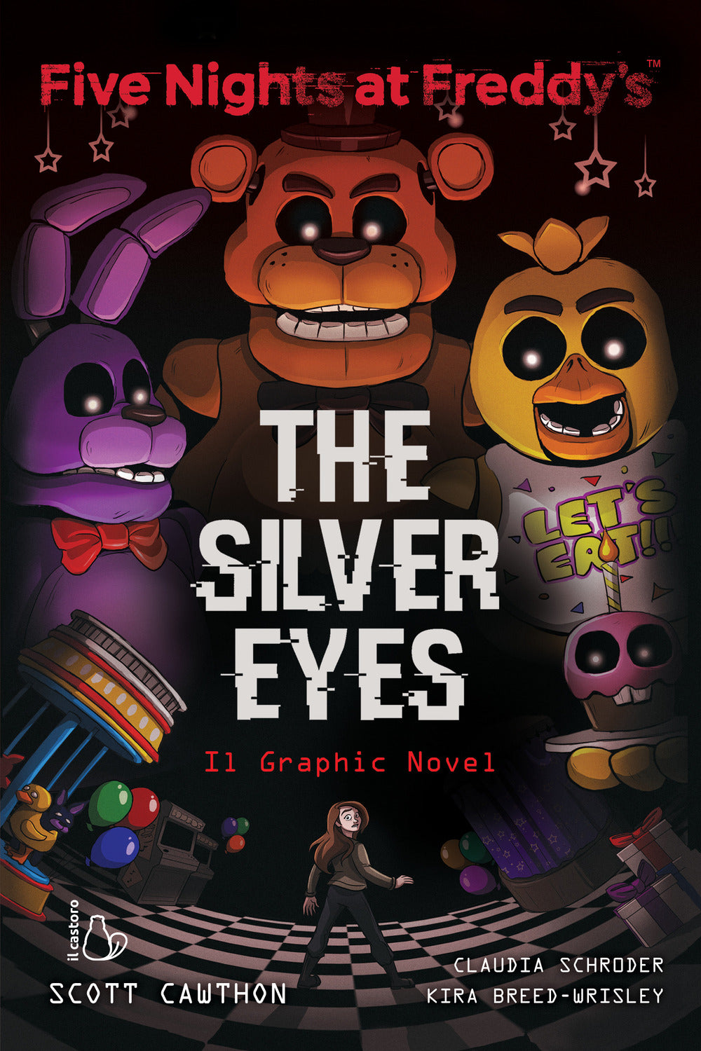 Five nights at Freddy's. The silver eyes. Il graphic novel: libro di Scott  Cawthon