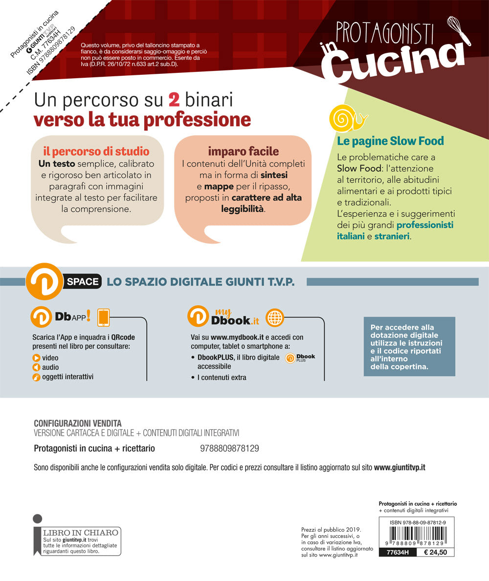 Protagonisti in Cucina + Ricettario