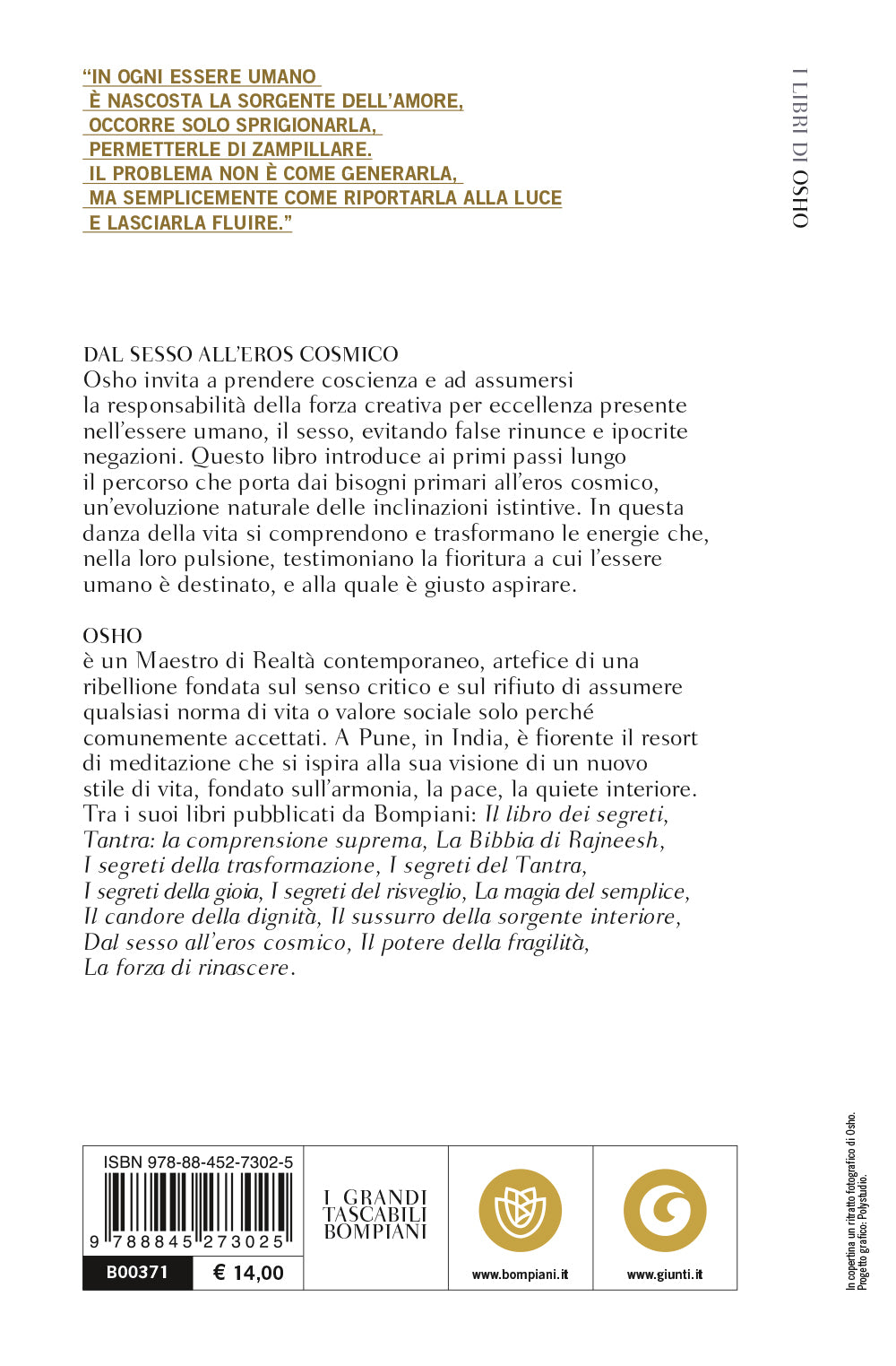 Dal sesso all'eros cosmico