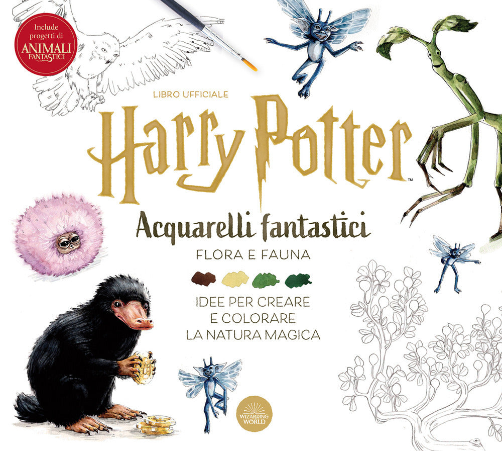 Harry Potter. Acquarelli fantastici. Ediz. illustrata.