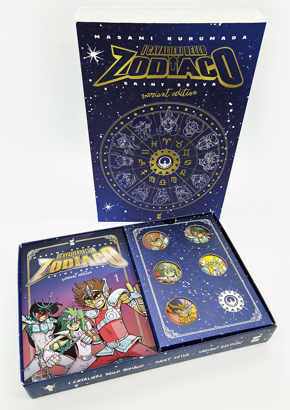 I cavalieri dello zodiaco. Saint Seiya. Final edition. Ediz. variant. Con Star card da collezione. Con 5 spillette. Vol. 1.