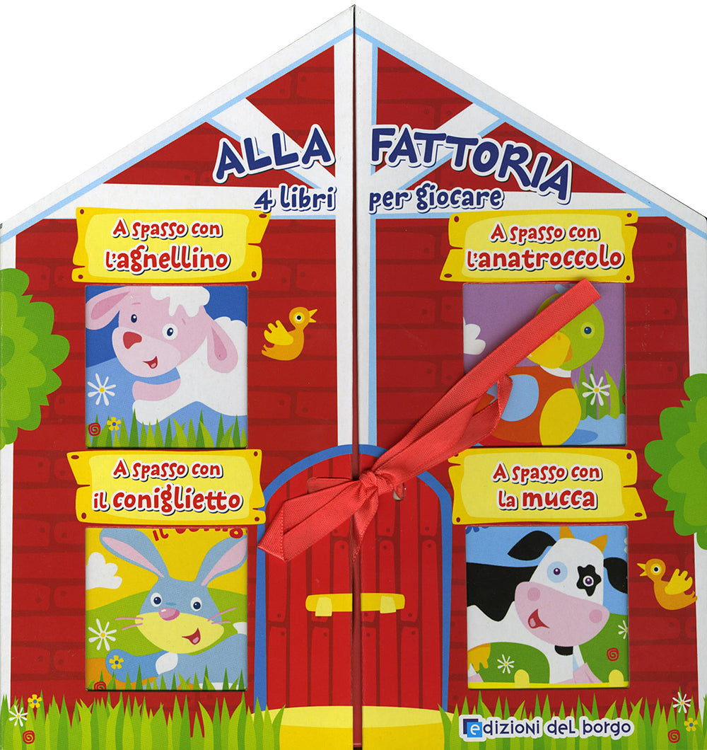 Alla fattoria. 4 libri per giocare