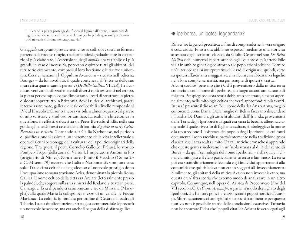 I misteri dei celti . Miti, credenze, leggende e miti