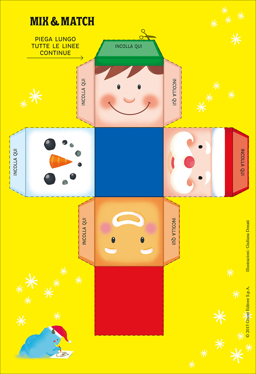 Viva il Natale. Storie, filastrocche e tanti oggetti natalizi da costruire! - Contiene: un libro con adesivi, 12 schede, 2 quartini