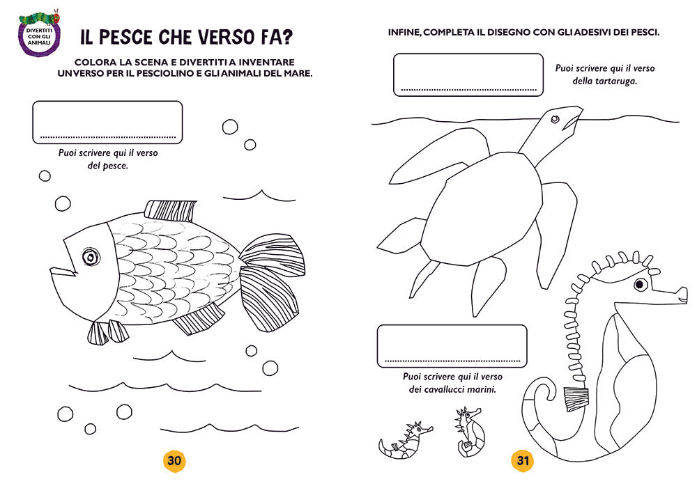 Eric Carle. Scopri che verso fa