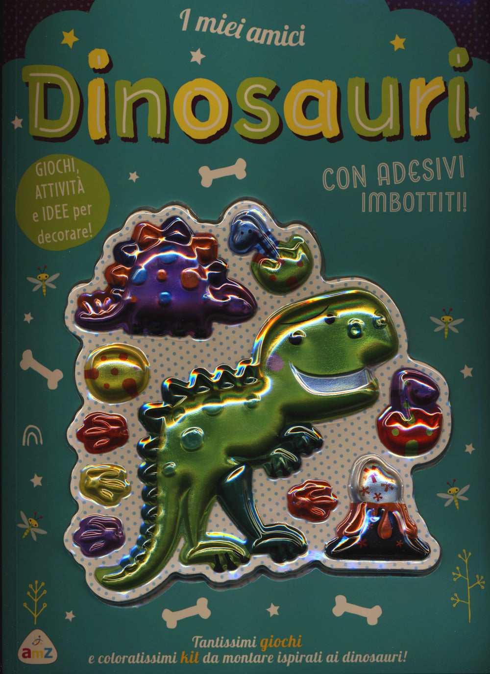 I miei amici dinosauri. Sticker imbottiti.