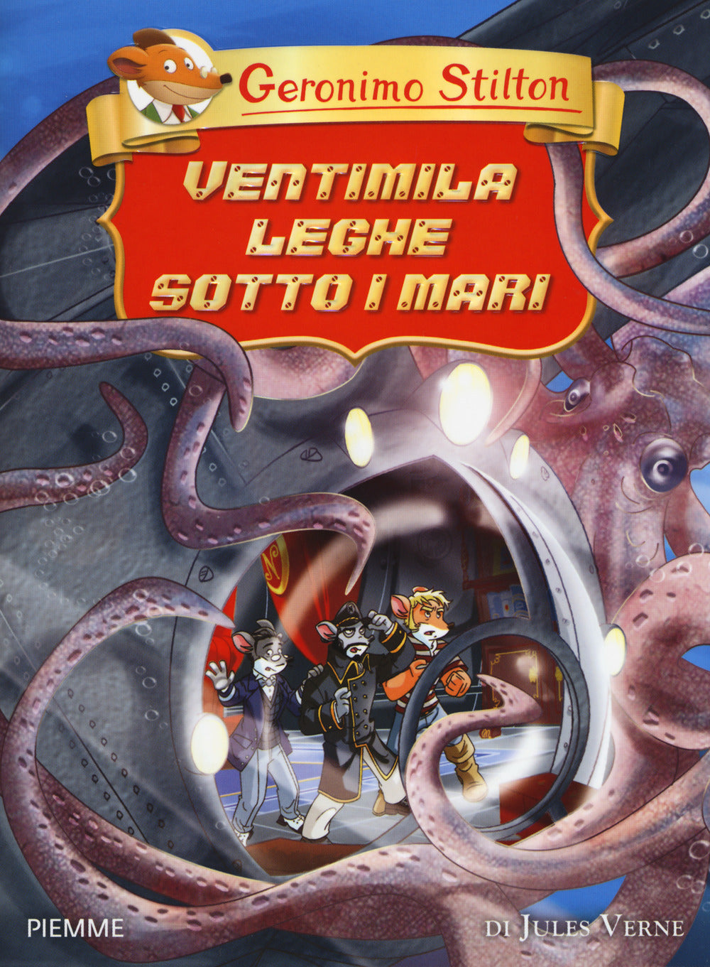 Ventimila leghe sotto i mari di Jules Verne.
