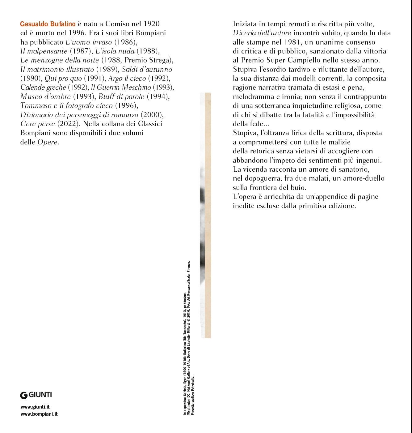 Diceria dell’untore. Con un contributo di Leonardo Sciascia - Romanzo vincitore del Premio SuperCampiello 1981