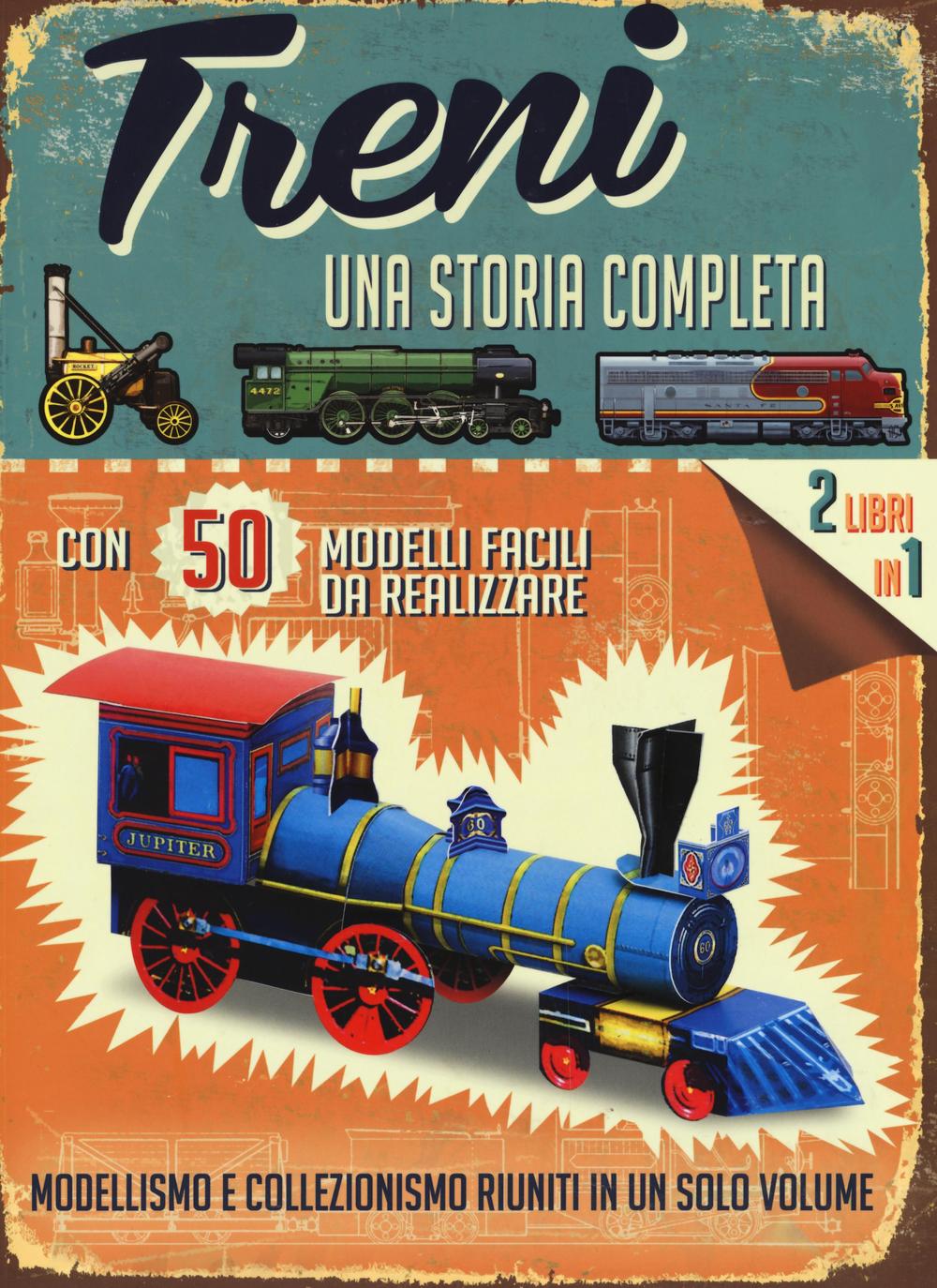 Treni. Una storia completa. Ediz. illustrata. Con gadget.