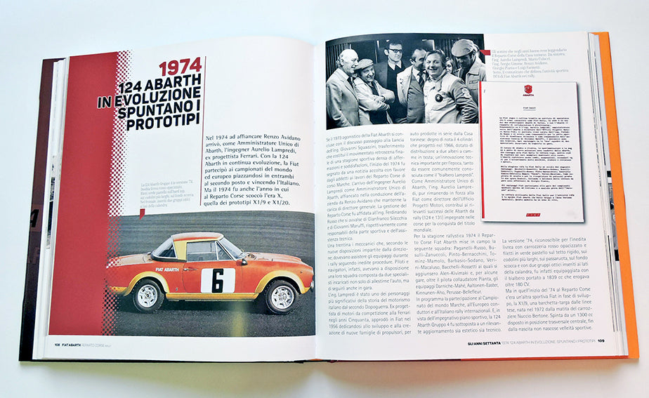 Fiat Abarth. Reparto Corse Rally