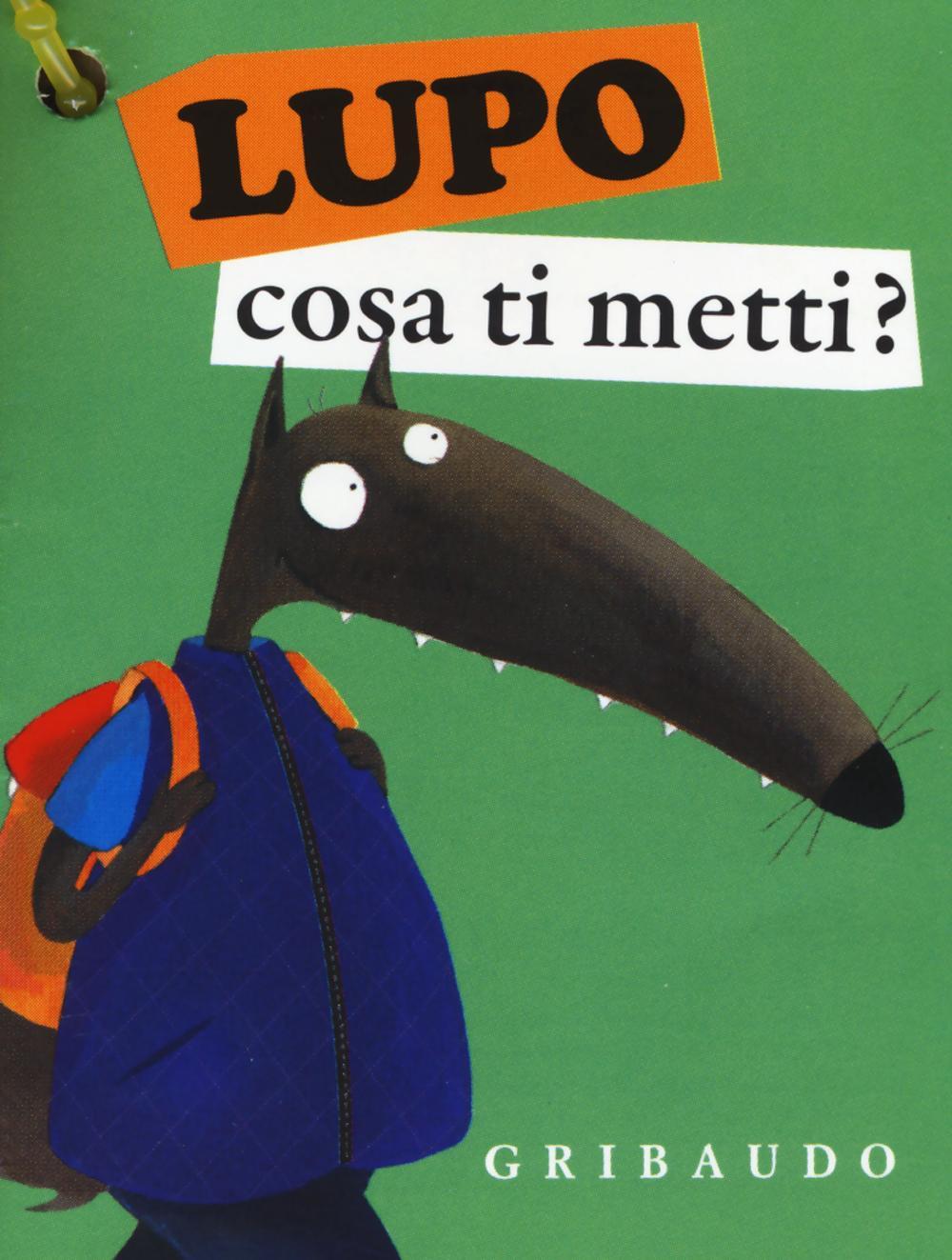 Il lupo. Amico lupo. Libro peluche grande.