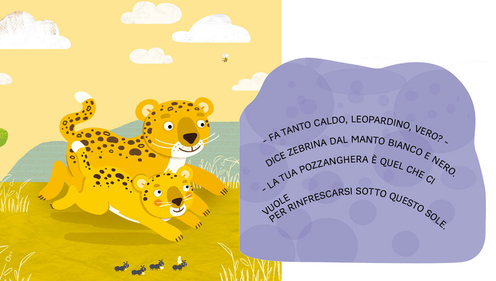 Giochi con me papà?. Con finestrelle giganti