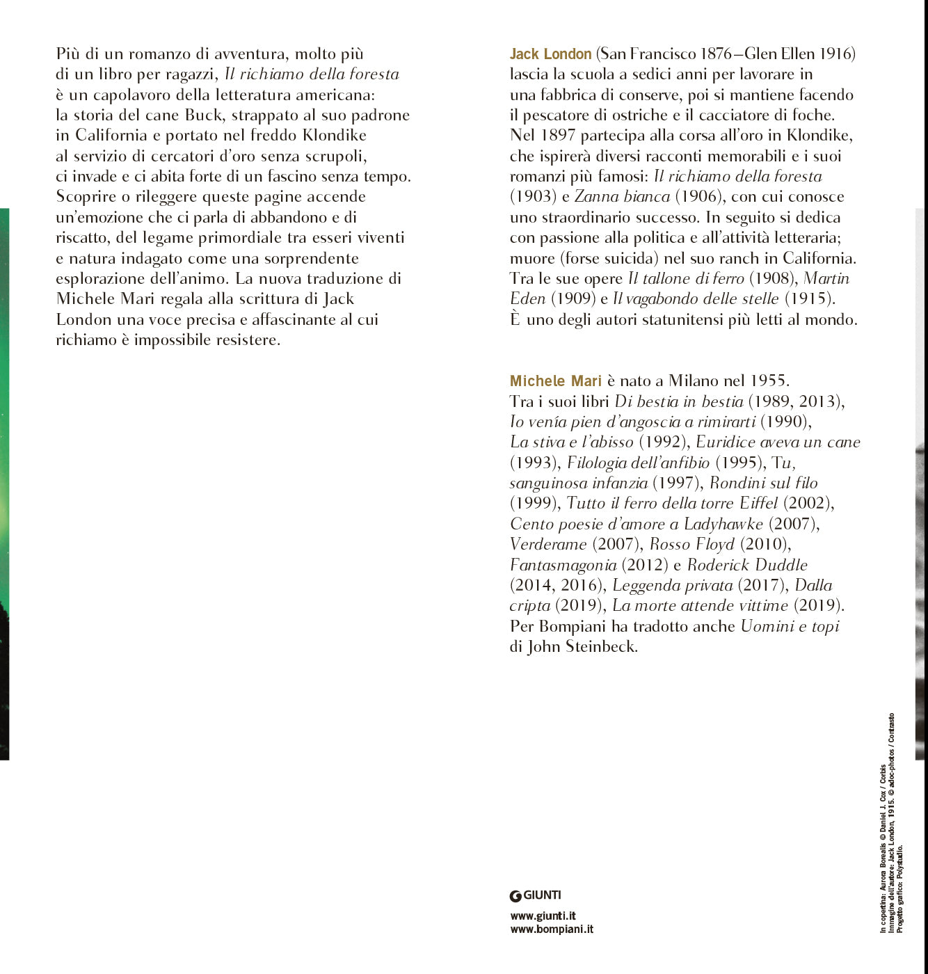 Il richiamo della foresta. Nuova traduzione di Michele Mari