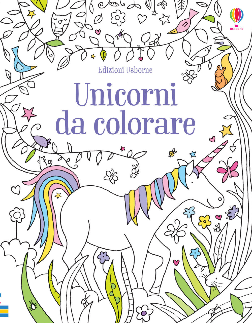 Unicorni da colorare.